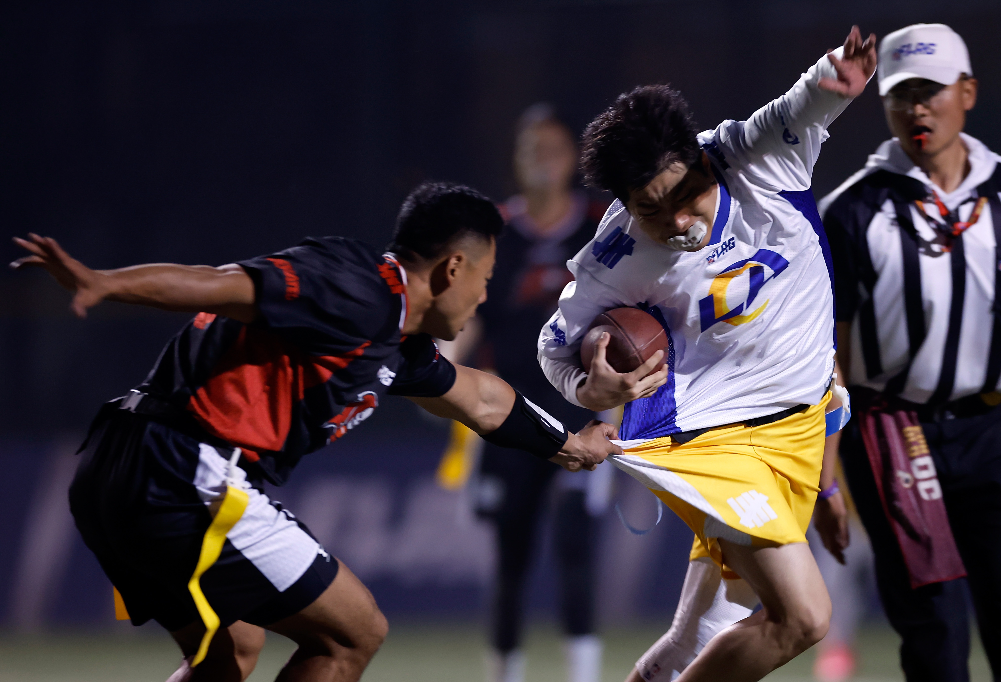 南非队在橄榄球比赛中表现出色